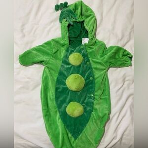 Green Pea Pod Baby Costume